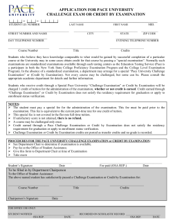 Challenge Proficiency Examination