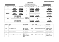 Time Table