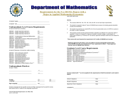 Departmental Contract