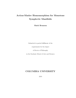 Action-Maslov homomorphism for monotone symplectic manifolds