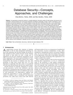 Survey-IEEE-Trans-DB-Security-Concepts and Challenges-ieee-depend-dbsec-05.pdf