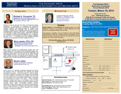 Event program