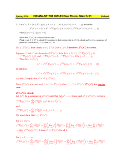 Homework 3 Solutions