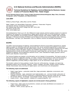 http://www.archives.gov/preservation/technical/guidelines.pdf