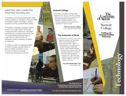 Download the Drafting and Computer Drafting Technology brochure