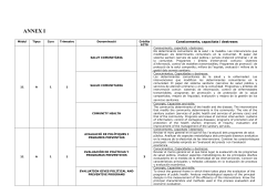 Annex I, II, III i IV