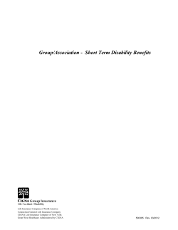 ST disability claim form