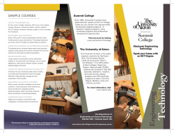 Download the Electronic Engineering Technology brochure