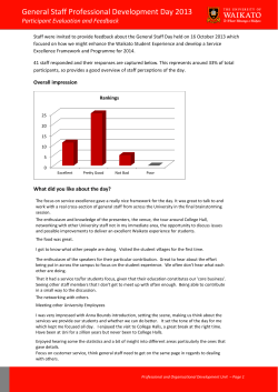 Evaluation Report
