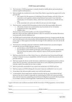 OYOD Terms and Conditions