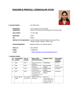 Ms. Nilisha Desai
