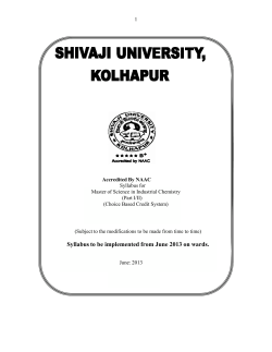 Industrial Chemistry