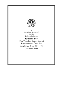 Part - I (Sem. I II)