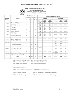 Chemical Tech.