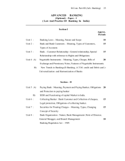 Adv. Banking