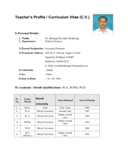 Dr.Ravindra Bhanage