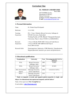 Dr. N.G. Deshpande