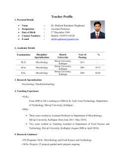 Dr. S. R. Waghmare