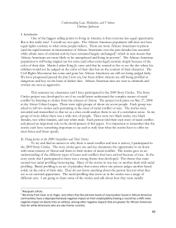 Understanding Law, Mediation and Violence