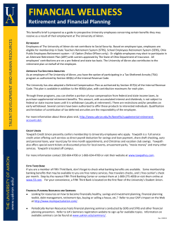 Retirement and Financial Planning