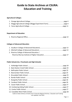 Education and Training