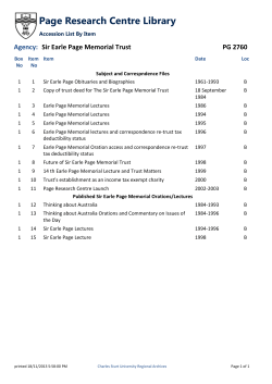 Accession list is available