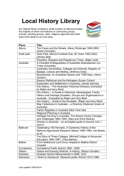 Our Local History Library