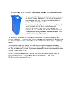 Alcoa Grant Announcement