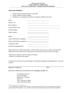 Application Form.