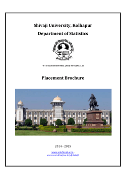 PLACEMENT BROCHURE
