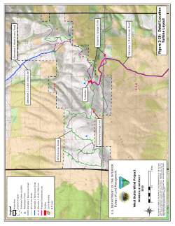 Appendix A, Figure 2-1B: Detail Location, Turbine Layout