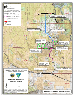 Appendix A, Figure 2-1: Detailed Project Location