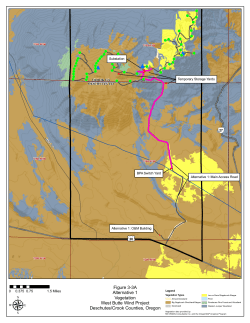 Appendix A Figure 3 3A Alternative 1 Vegetation