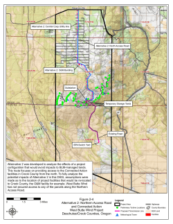 Appendix A Figure 2 4 Alternative 2 Northern Access Road