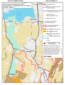 Attachment C2: North Steens Transmission Line Project Overview Map 2