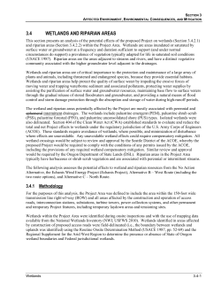 Sec. 3.4 Wetlands