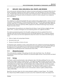 Sec. 3.1 Geology