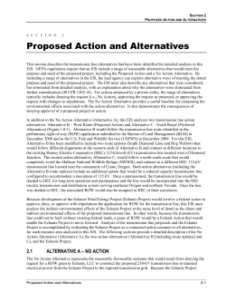 Sec. 2.0 Project Description