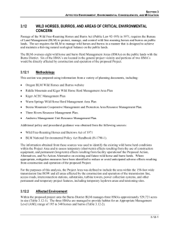 Sec. 3.12 Wild Horses and Burros