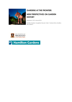 Symposium Programme and Abstracts