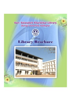 Library Broucher