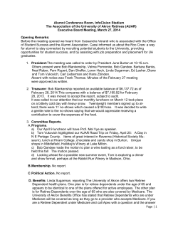 AUAR Brd Mtg March 2014