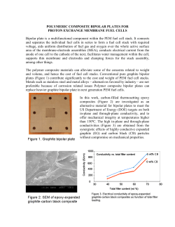 Bipolar plates for PEM fuel cells