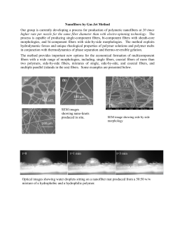 Nanofibers