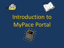 MyPace Portal