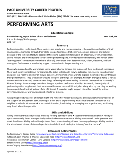 Performing Arts