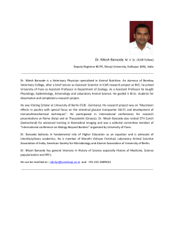 Dr. N.J.Bansode
