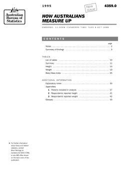 ABS How Australians Measure Up 1995 data