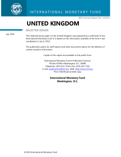 annual assessment of the UK economy