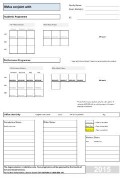 Conjoint Planner